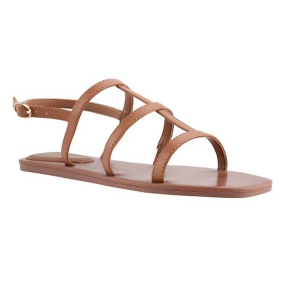 New Marc Fisher Brown Bytina Sandal - Picture 1 of 9